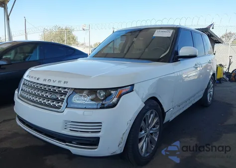 2017 Land Rover Range Rover 3.0L V6 Turbocharged Diesel Hse Td6 из США, поврежденный, VIN SALGS2FK1HA367095